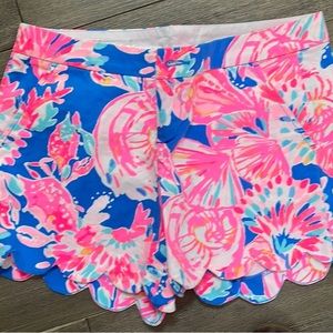 Lilly Pulitzer 5in Buttercup Stretch Scalloped Short